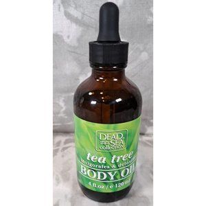 Dead Sea Collection Tea Tree Moisturizing And Healthy Skin Body Oil 4 oz